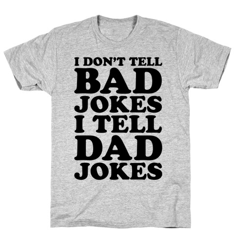 T-shirt cho trào lưu Dad Jokes. Nguồn: Pinterest