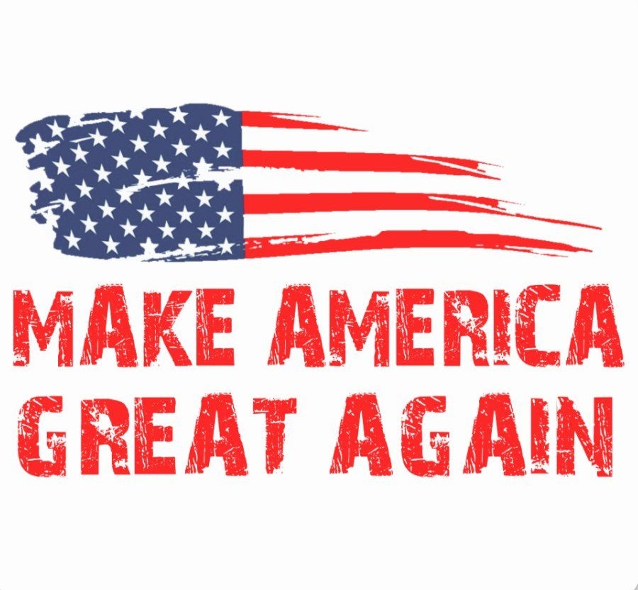 Mẫu design sticker hưởng ứng ông Donald Trump trong cuộc chạy đua vào Nhà Trắng 2016