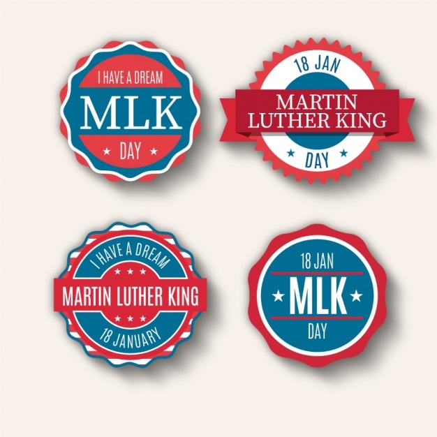 Sticker samples for MLK Day