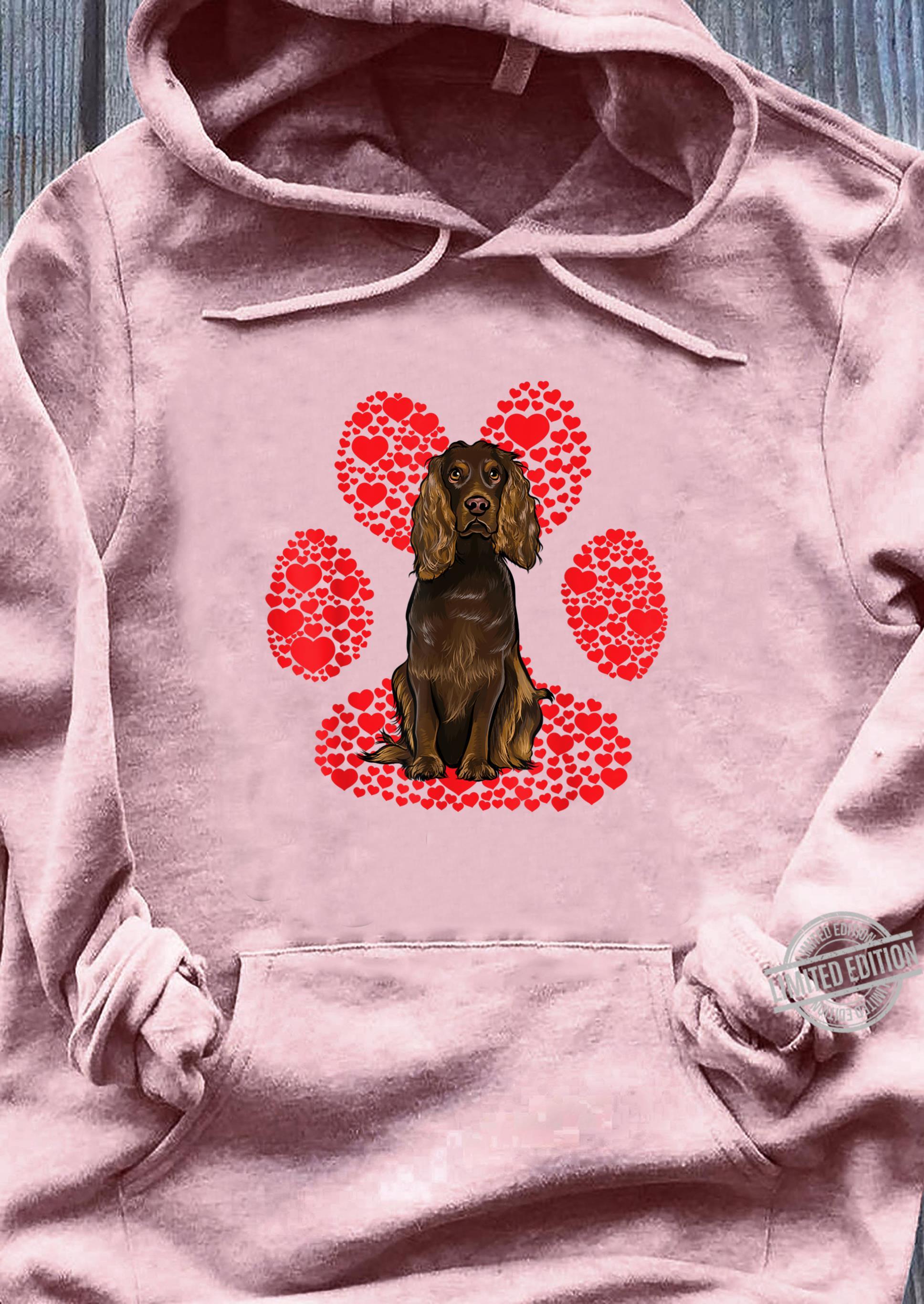 hoodie design for dog lovers modified for Valentine’s Day