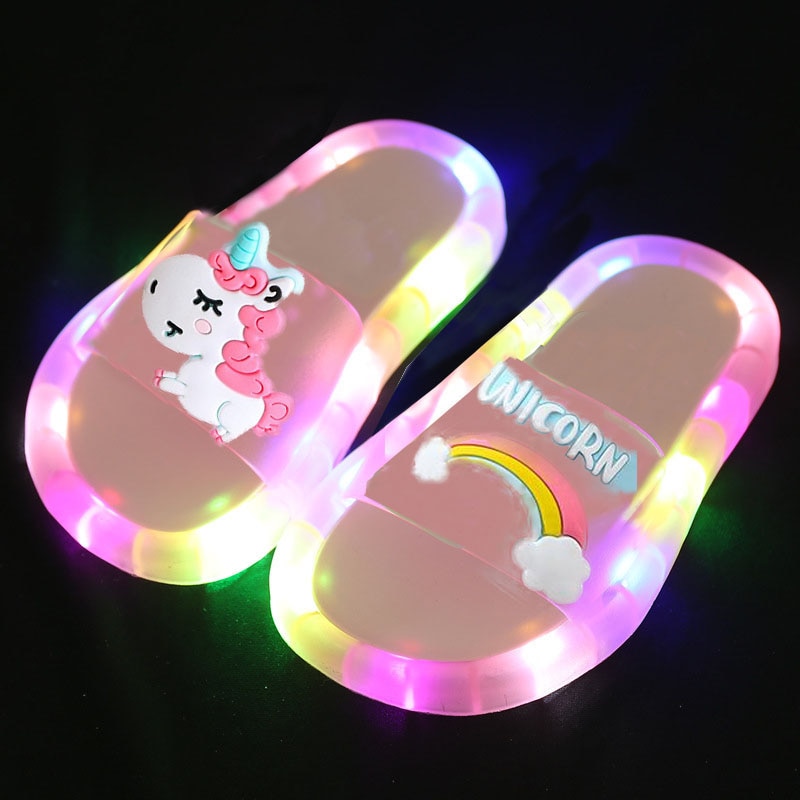 Hình ảnh sản phẩm LED Light Up Unicorn Slippers