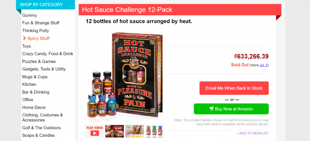 VAT19 Hot Sauce Challenge 12-Pack