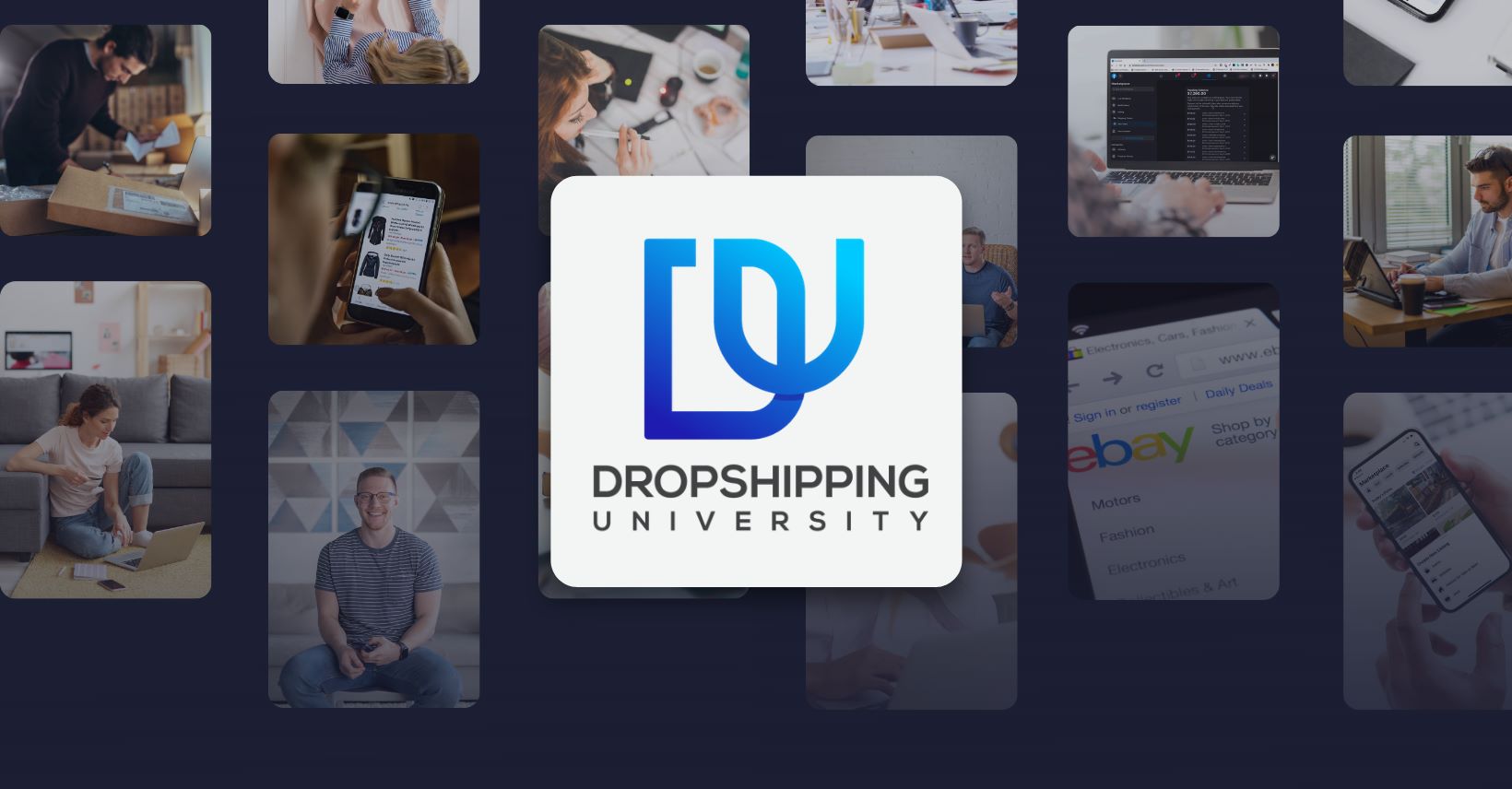 Học Dropship online đơn giản với cộng đồng Dropshipping University.