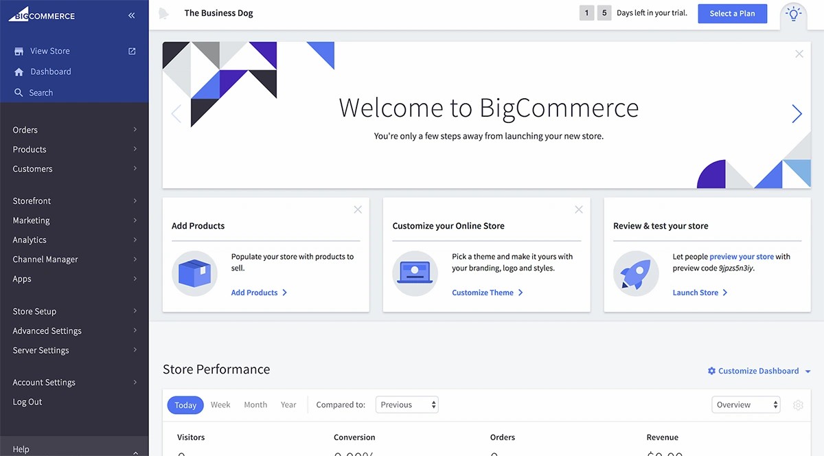 BigCommerce là nền tảng thương nghiệp năng lượng điện tử bạn cũng có thể Để ý đến.