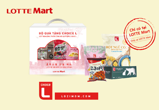 Nhãn hiệu Choice L chỉ có duy nhất tại Lotte Mart.