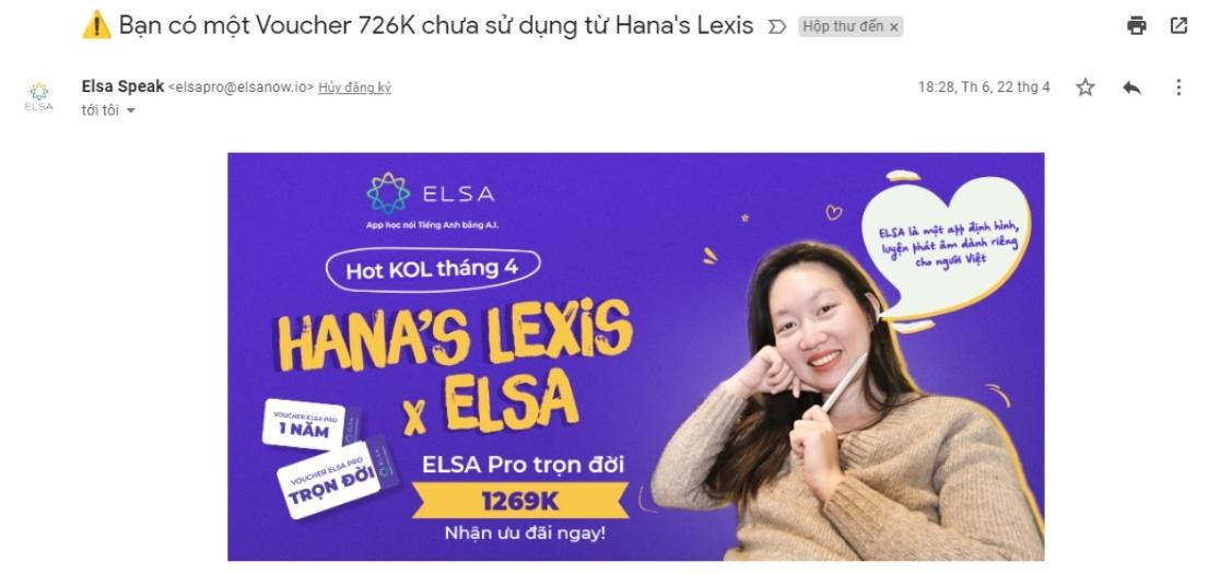 Tiêu đề hấp dẫn góp công lớn để người nhận mở email của bạn.