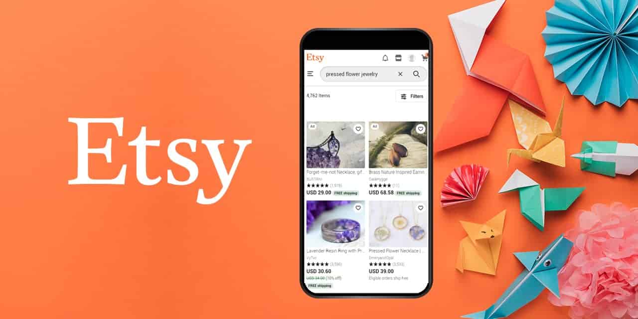 Với Etsy, bạn có thể “đứng trên vai người khổng lồ” để tận dụng lượng traffic sẵn có.